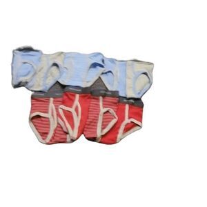 Fruit Of The Loom Boys Multicolor Cotton Brief Underwear Sz Small Lot Of 9 Piece